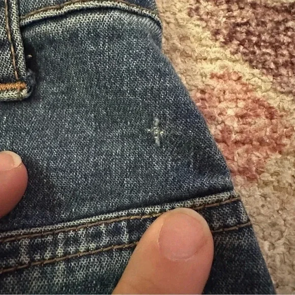 Vintage Y2K denim maxi skirt size 8 - Picture 8 of 14